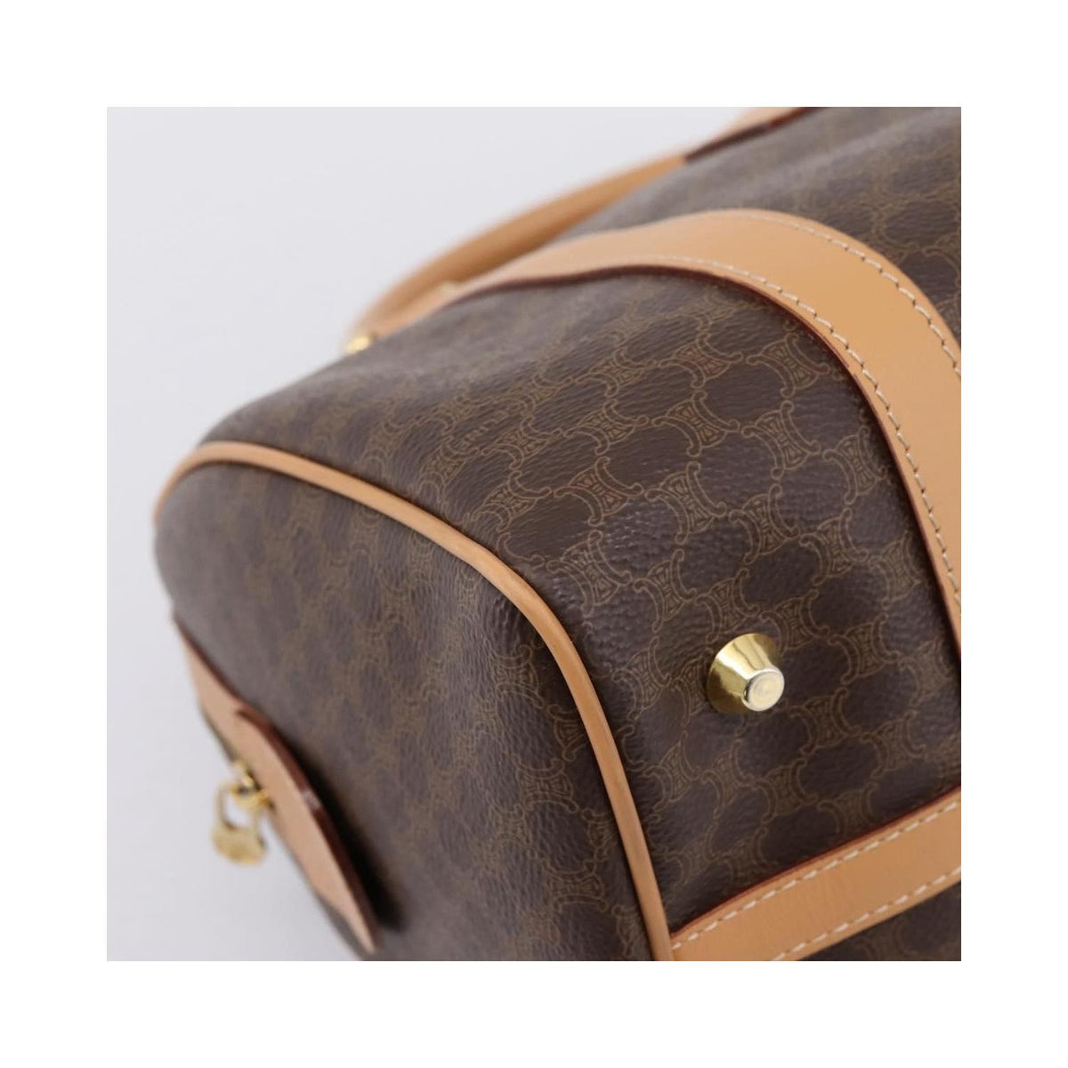 Sac À Main Celine Boston Small Pvc - Marron