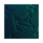 Portefeuille Louis Vuitton Brazza Cuir - Vert