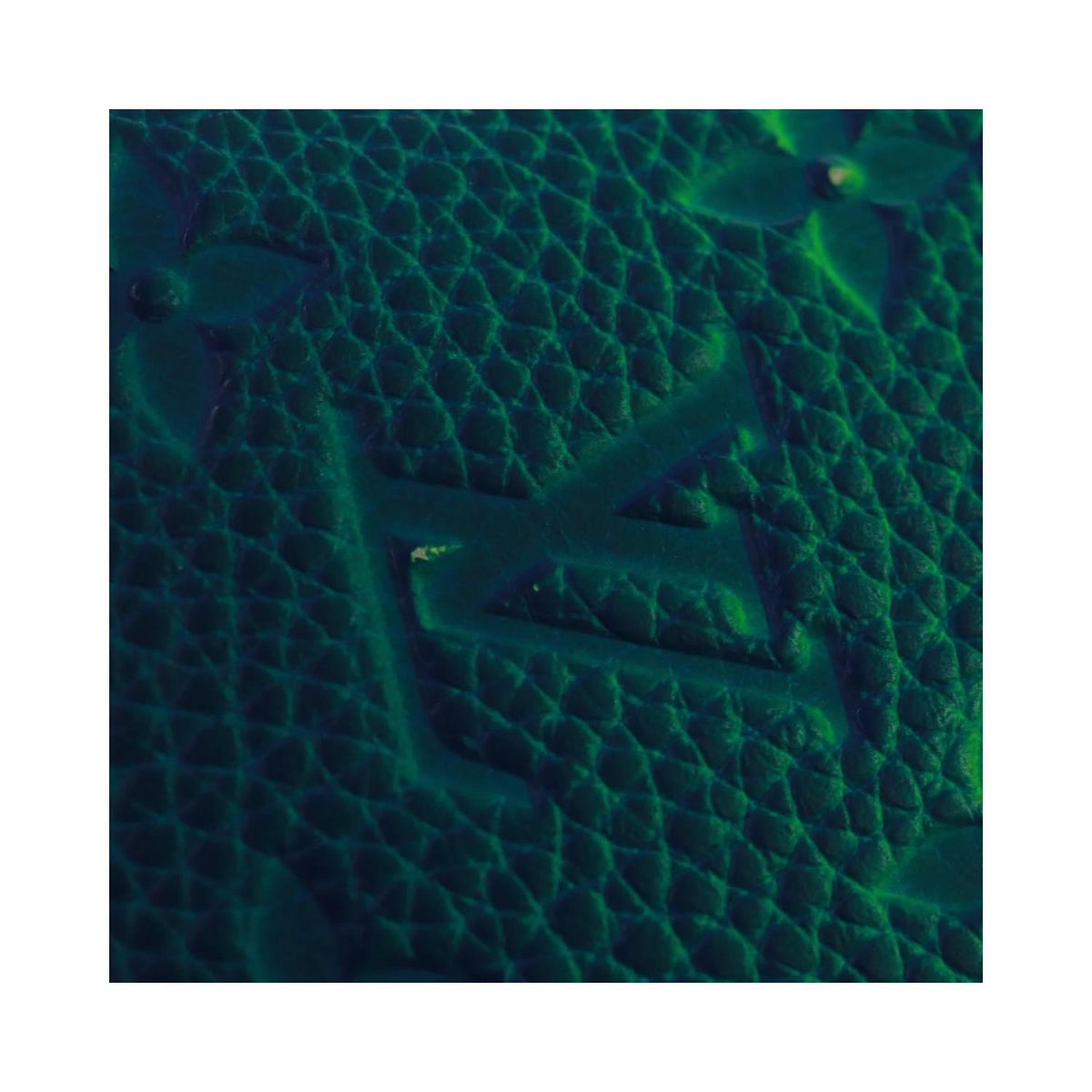 Portefeuille Louis Vuitton Brazza Cuir - Vert