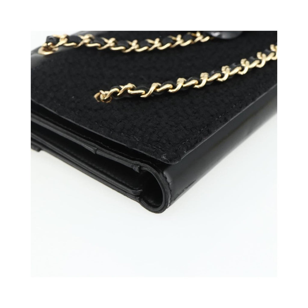 Pochette Chanel Flap Clutch Cuir - Noir