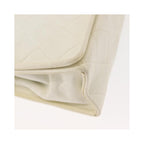 Pochette Chanel Full Flap Wallet On Chain Cuir - Blanc