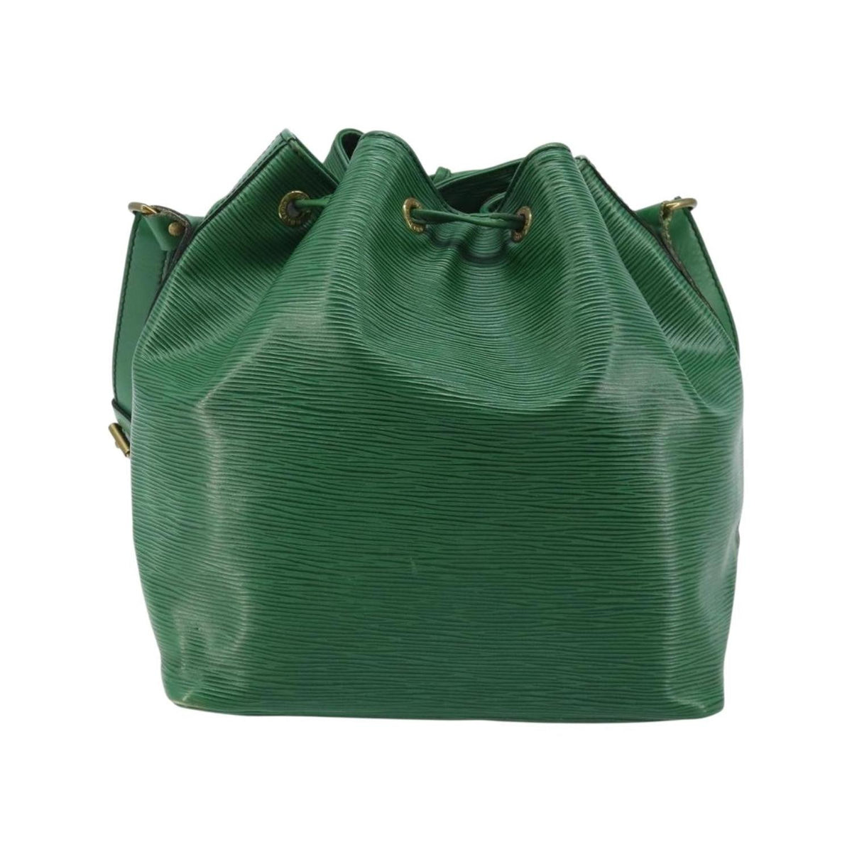 Sac Porté Épaule Louis Vuitton Petit Noe Medium Cuir - Vert