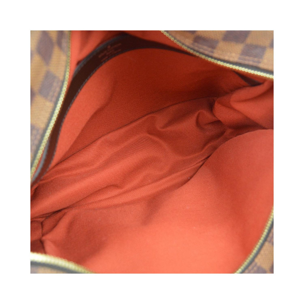 Sac Porté Épaule Louis Vuitton Naviglio Toile - Marron