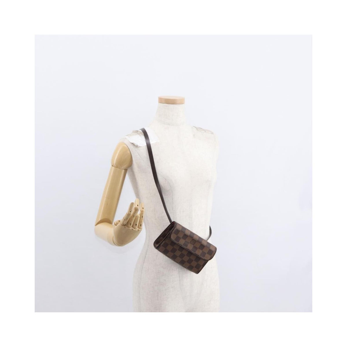 Pochette Louis Vuitton Florentine Waist Bag Toile - Marron