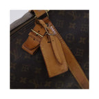 Louis Vuitton Keepall 55 canvas travel bag – brown