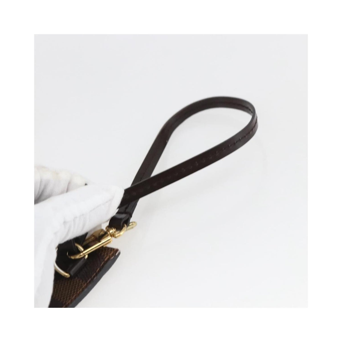 Pochette Louis Vuitton Neverfull Pochette Mm Toile - Marron