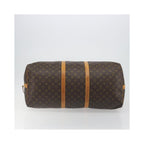 Sac De Voyage Louis Vuitton Keepall Bandoulière 60 Toile - Marron