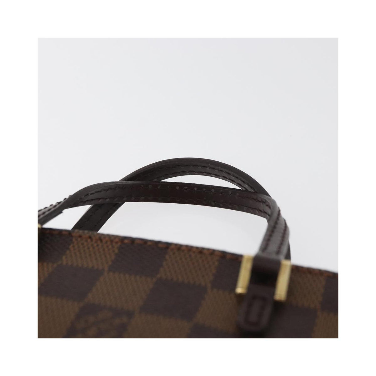 Pochette Louis Vuitton Manosque Pochette Gm Toile - Marron