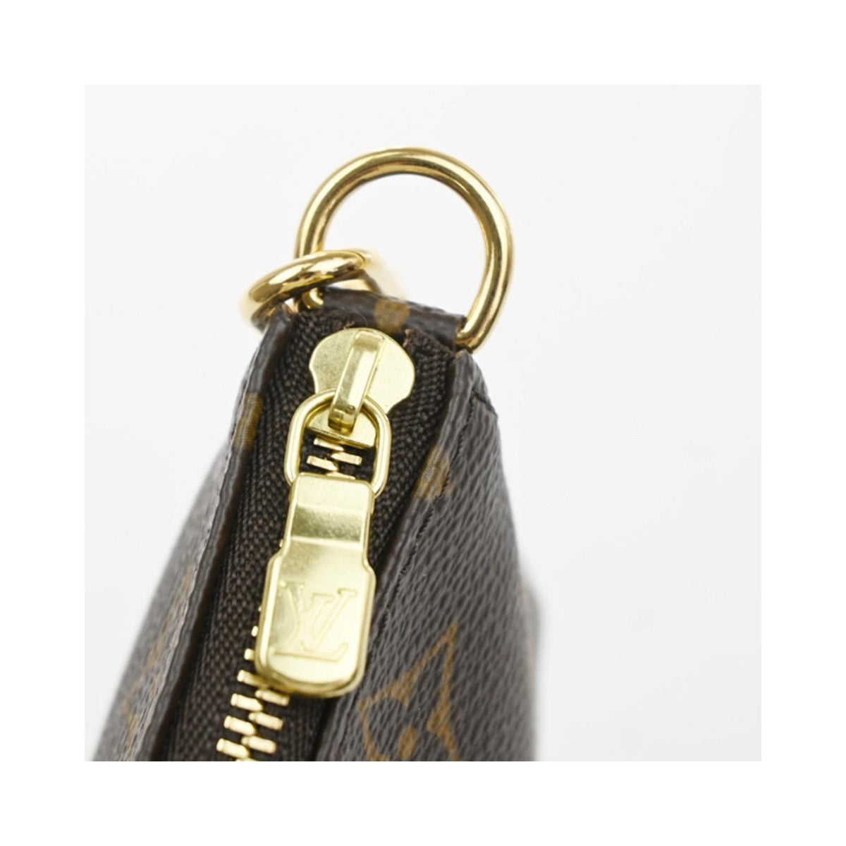 Pochette Louis Vuitton Mini Pochette Accessoires Mini Cuir - Marron