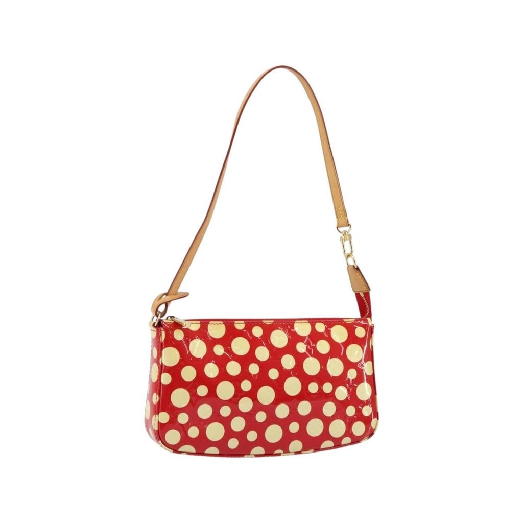 Pochette Louis Vuitton Pochette Accessoires Cuir Verni - Rouge