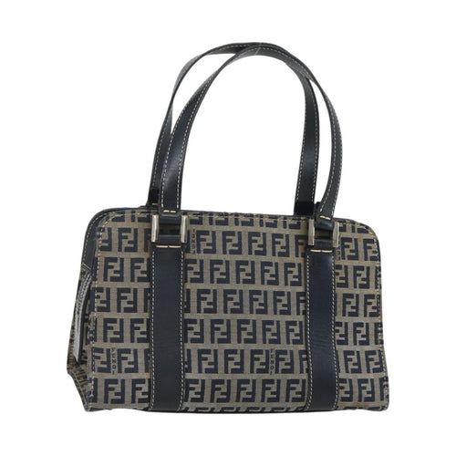 Fendi Vintage Satchel Zucchino Canvas Mini