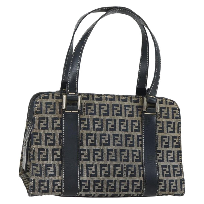 Fendi Vintage Satchel Zucchino Canvas Mini
