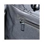 Cabas Gucci Vintage Bamboo Handle Tote Toile - Noir