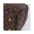 Sac À Main Louis Vuitton Duomo Boston Toile - Marron
