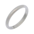Bague Cartier 1895 Wedding Band 2.5Mm Platinum - Argent