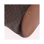 Sac À Main Celine Macadam Small Pvc - Marron