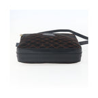 Sac Porté Épaule Celine C Macadam Shoulder Bag Daim - Bleu Marine