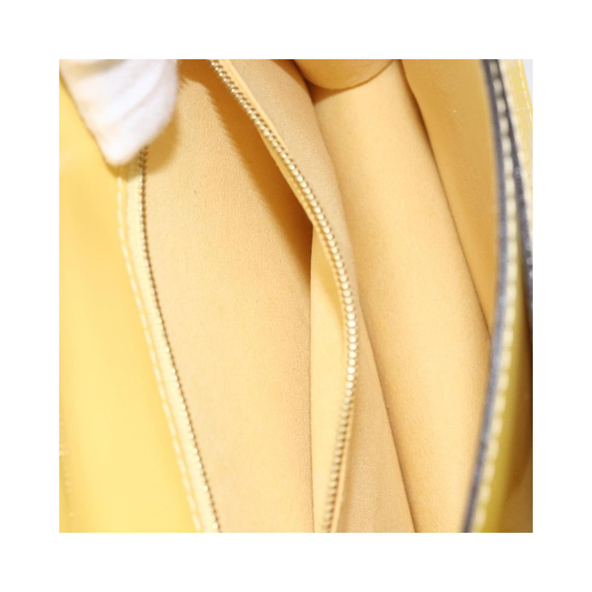 Sac À Main Louis Vuitton Monceau Handbag Bb Cuir Verni - Jaune