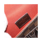 Sac Porté Épaule Louis Vuitton Portobello Messenger Toile - Marron
