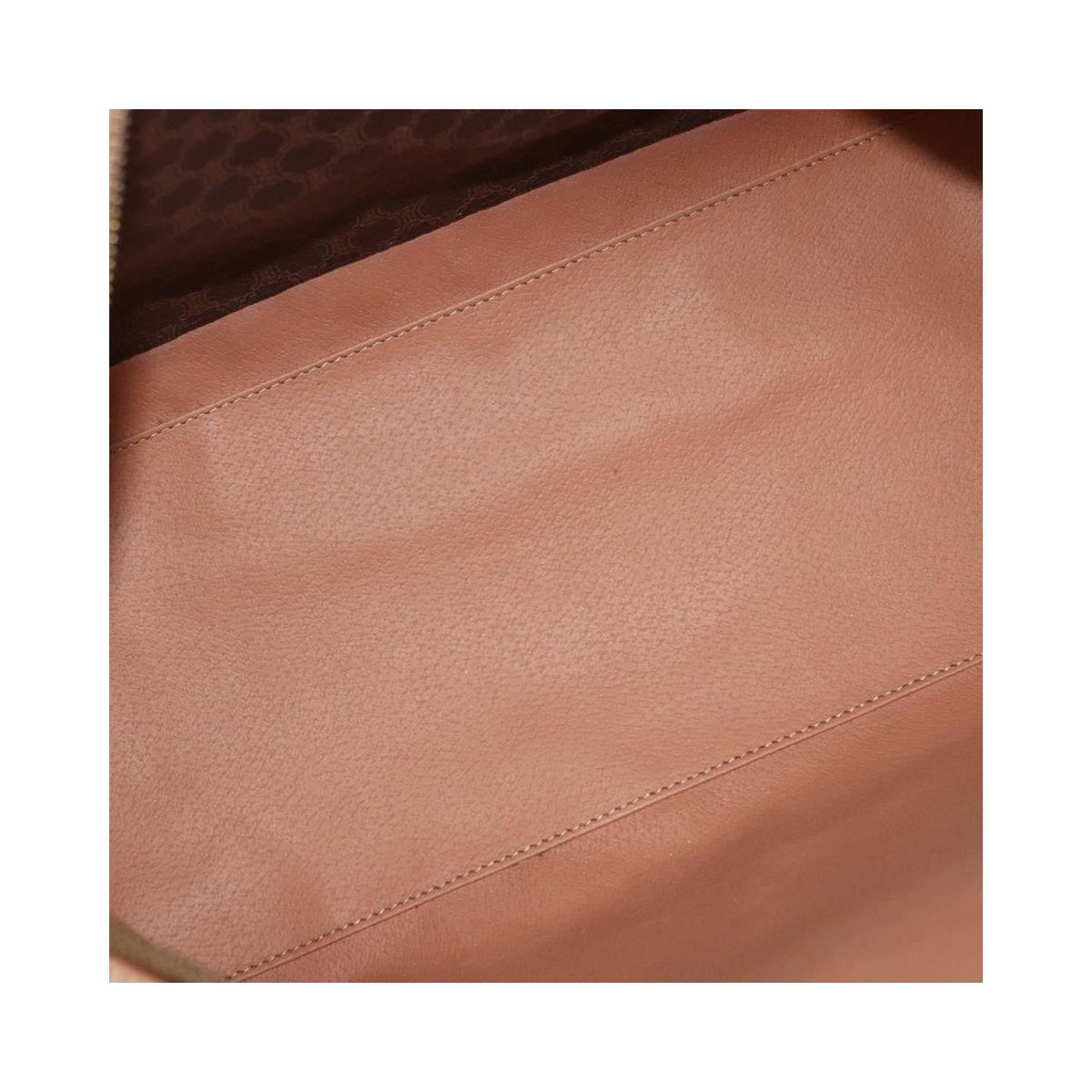 Sac À Main Celine Vintage Macadam Boston Pvc - Marron