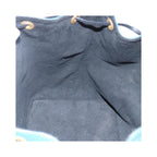 Sac Porté Épaule Louis Vuitton Bicolor Petit Noe Handbag Cuir - Bleu