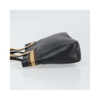 Cabas Gucci Vintage Web Tote Cuir - Noir