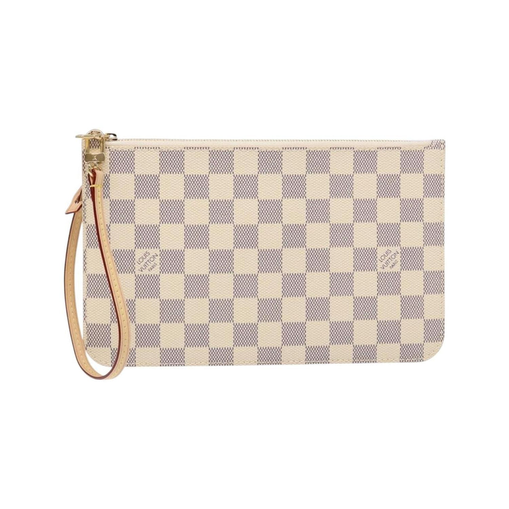 Louis Vuitton - Neverfull MM pouch in canvas - White