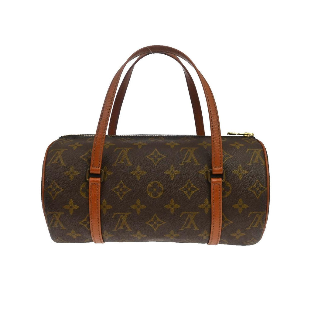 Sac À Main Louis Vuitton Papillon 26 Toile - Marron