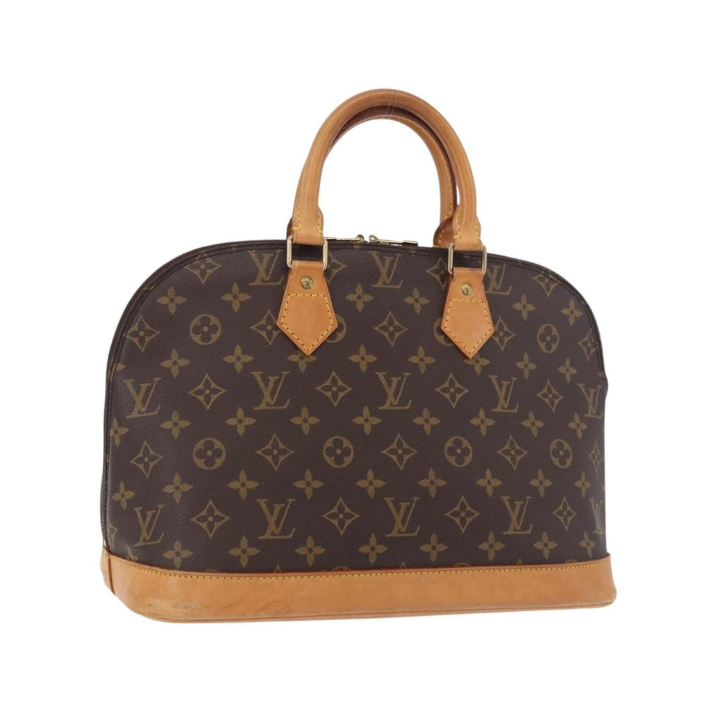 Sac À Main Louis Vuitton Vintage Alma Pm Toile - Marron