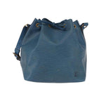 Sac Porté Épaule Louis Vuitton Petit Noe Medium Cuir - Bleu