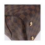 Sac À Main Louis Vuitton Duomo Boston Toile - Marron