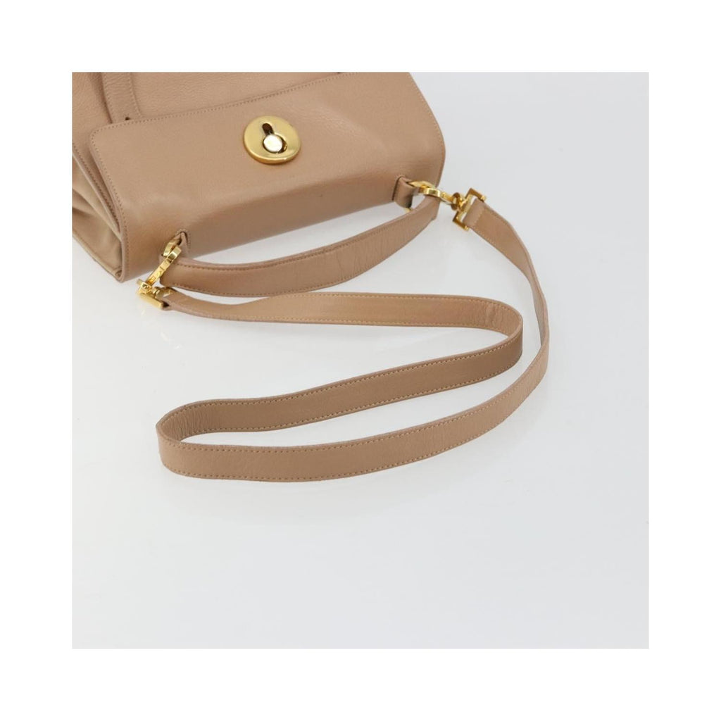 Sac À Main Saint Laurent Muse Two Medium Cuir - Beige