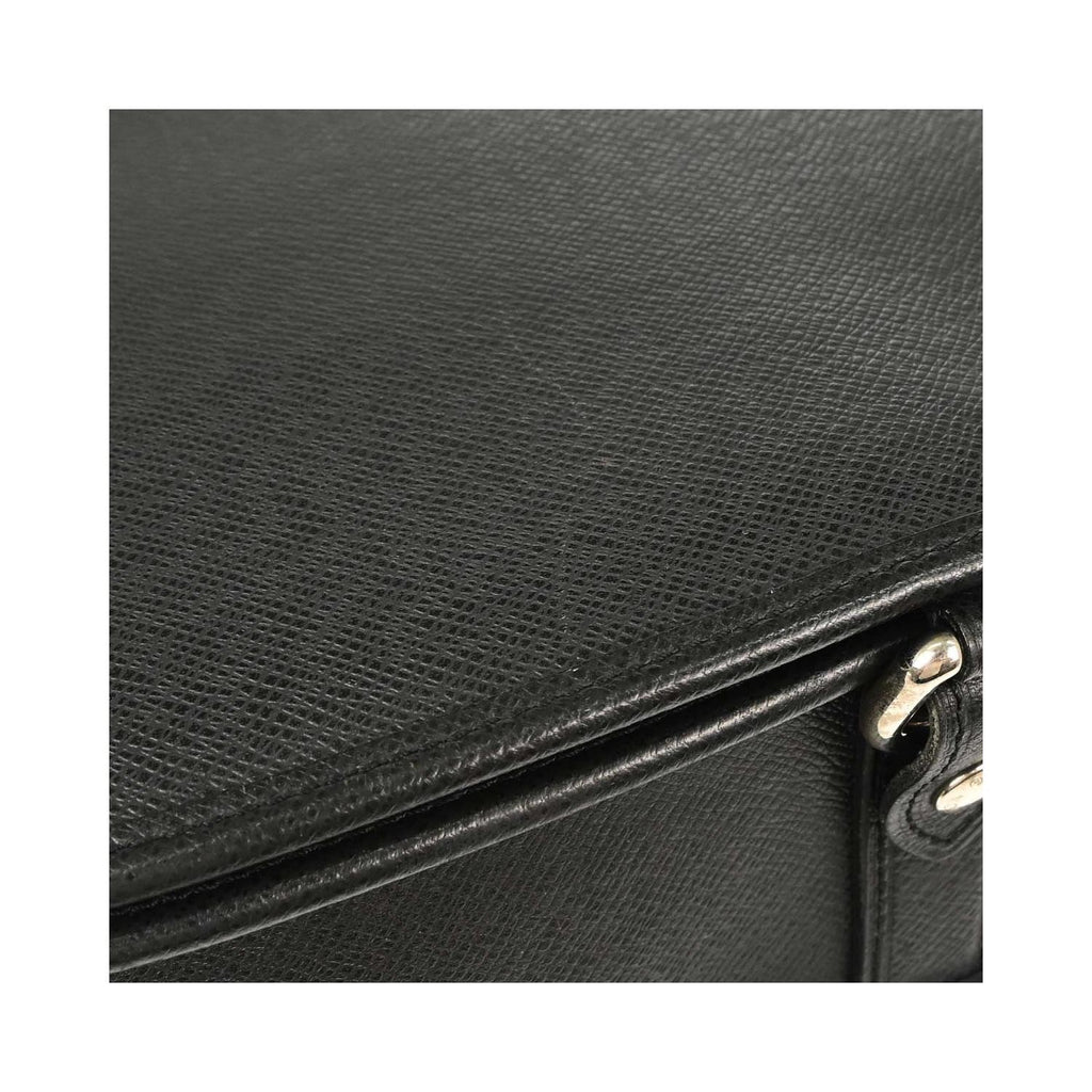 Sac Porté Épaule Louis Vuitton Andrei Messenger Cuir - Noir