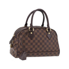Sac À Main Louis Vuitton Duomo Boston Toile - Marron