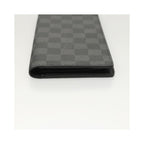 Portefeuille Louis Vuitton Brazza Long Bifold Toile - Gris