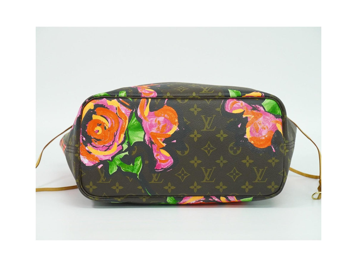 Cabas Louis Vuitton Neverfull Tote Mm Toile - Marron