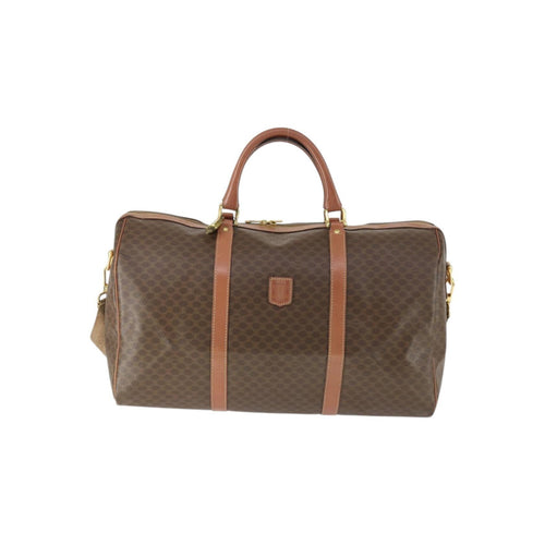 Imagen del producto Celine Vintage Duffle Bag de lona y cuero
