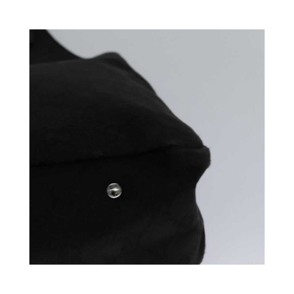 Sac Porté Épaule Gucci Gg Canvas Toile - Noir
