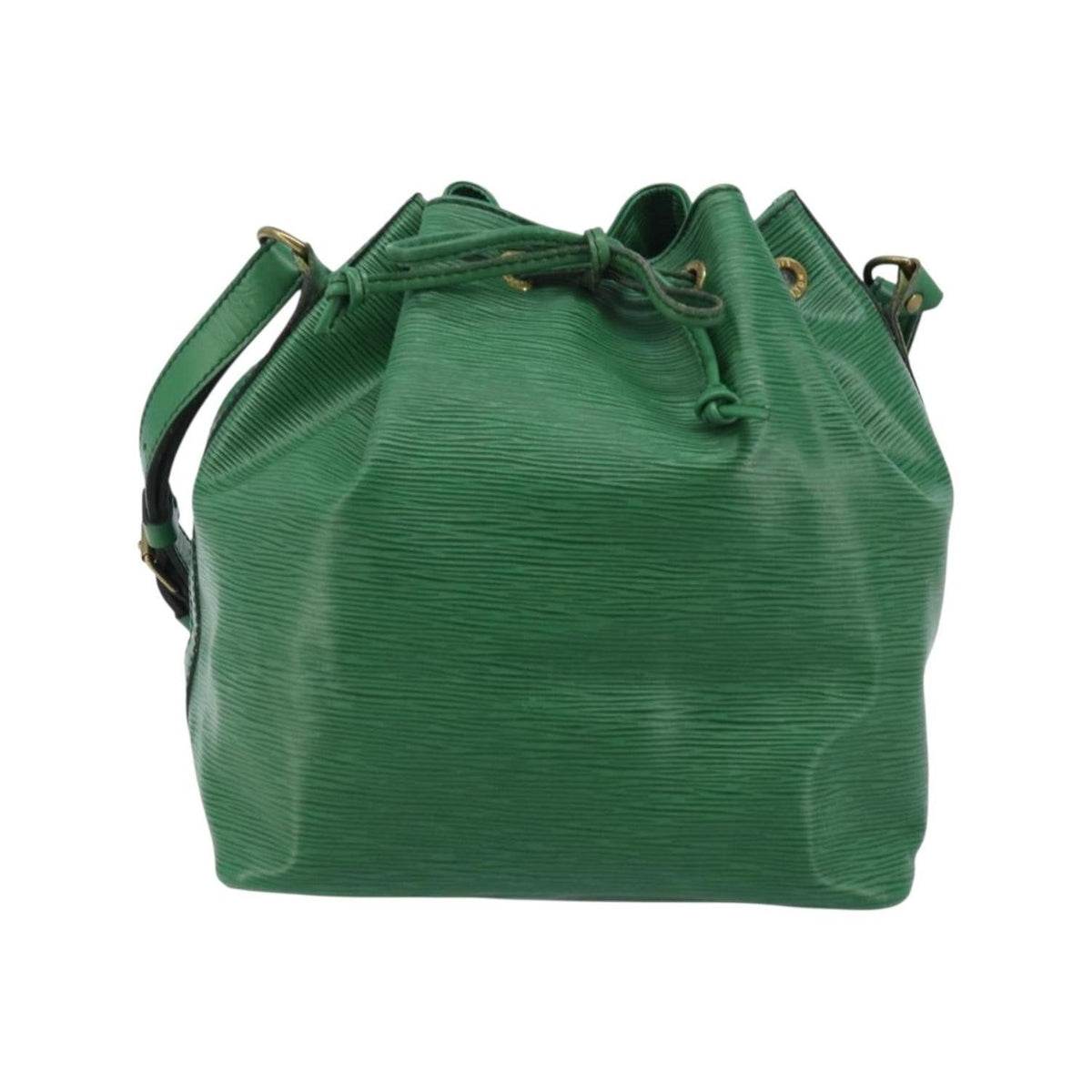 Sac Porté Épaule Louis Vuitton Petit Noe Medium Cuir - Vert