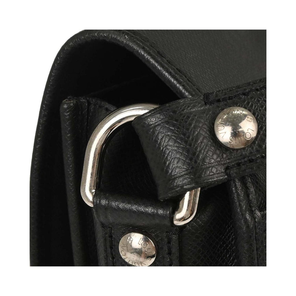 Sac Porté Épaule Louis Vuitton Andrei Messenger Cuir - Noir