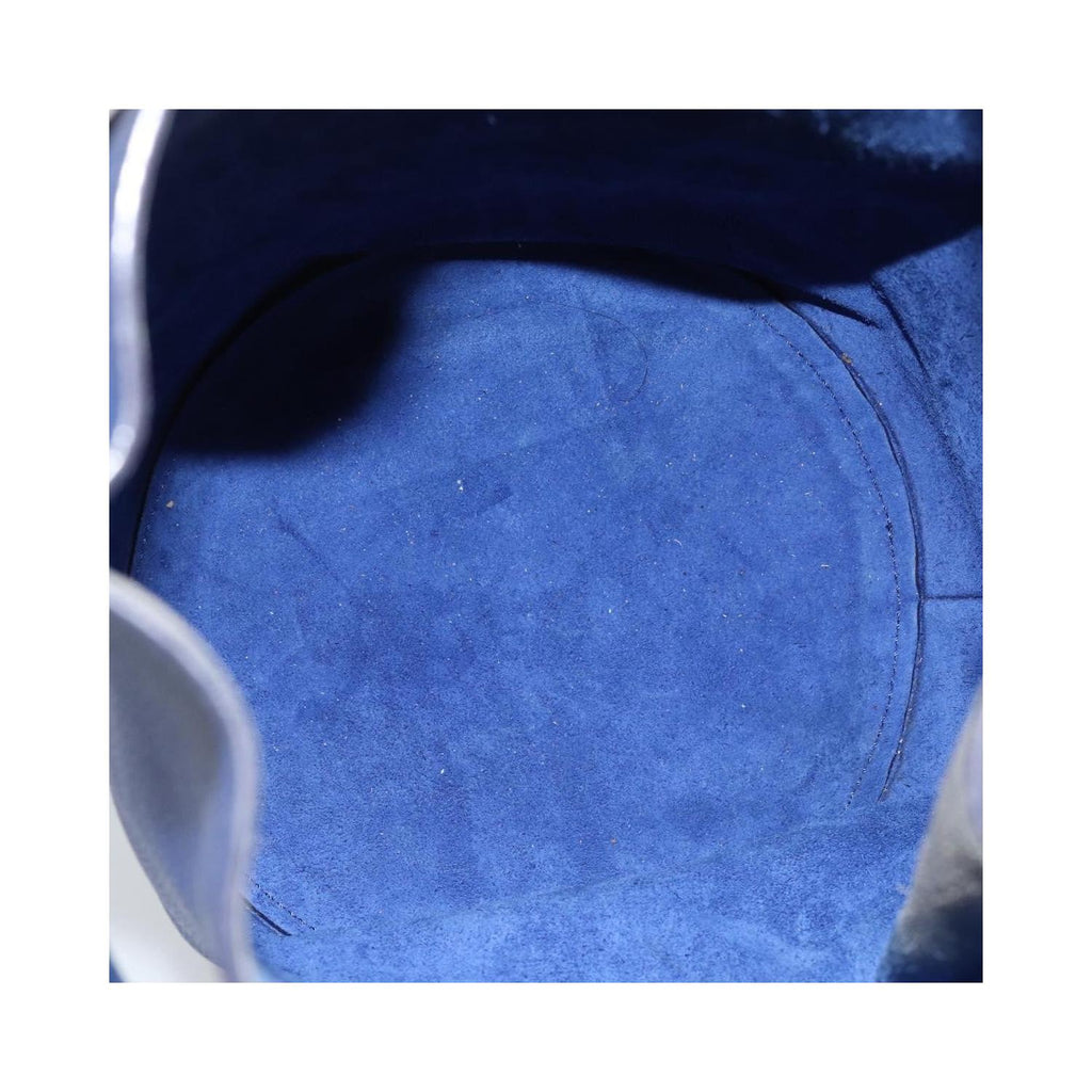 Sac À Main Celine Big Bag Bucket Nano Cuir - Bleu