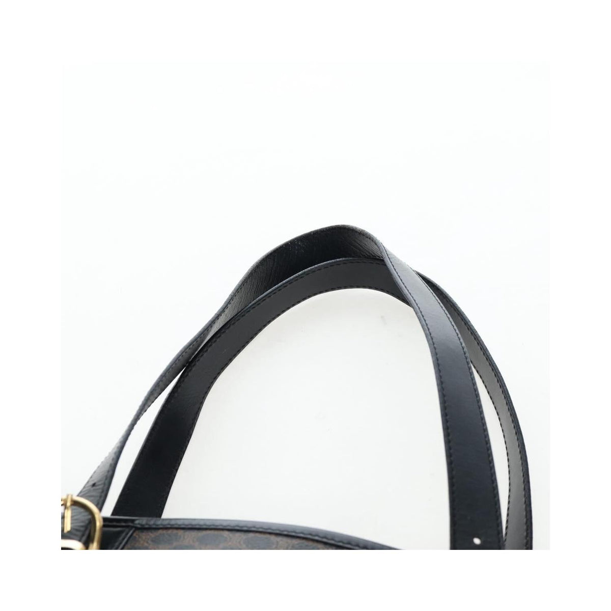 Sac Porté Épaule Celine C Macadam Tote Pvc - Noir