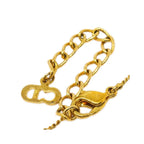 Collier Christian Dior Cd Round Pendant Gold_Plated - Or