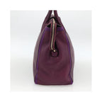 Cabas Saint Laurent Bicolor Muse Two Cabas Cuir - Violet