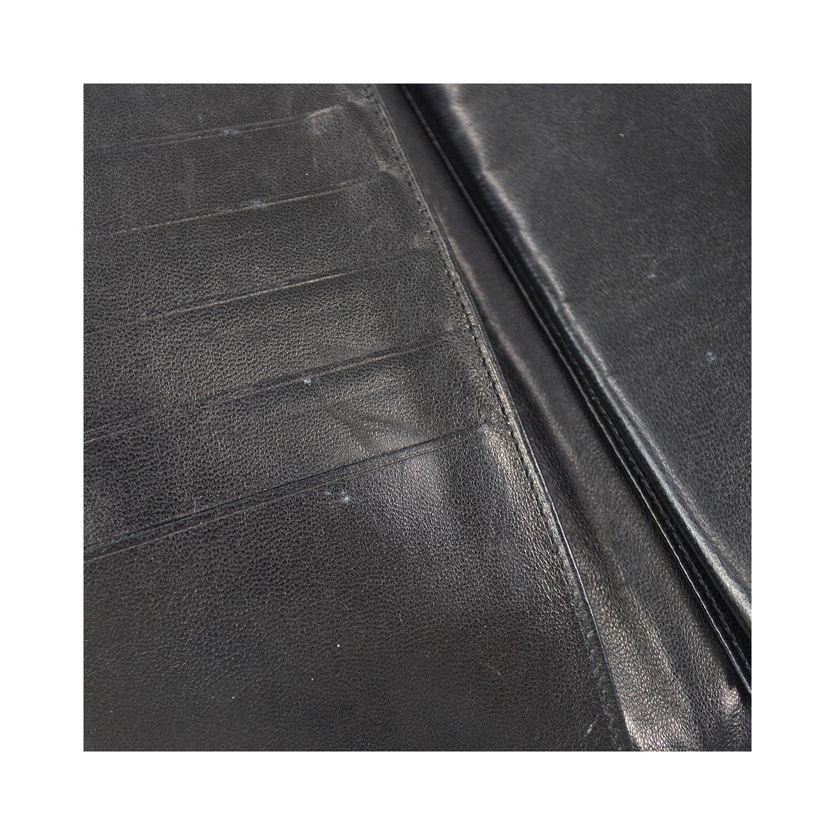 Portefeuille Chanel Timeless Cc French Long Cuir - Noir