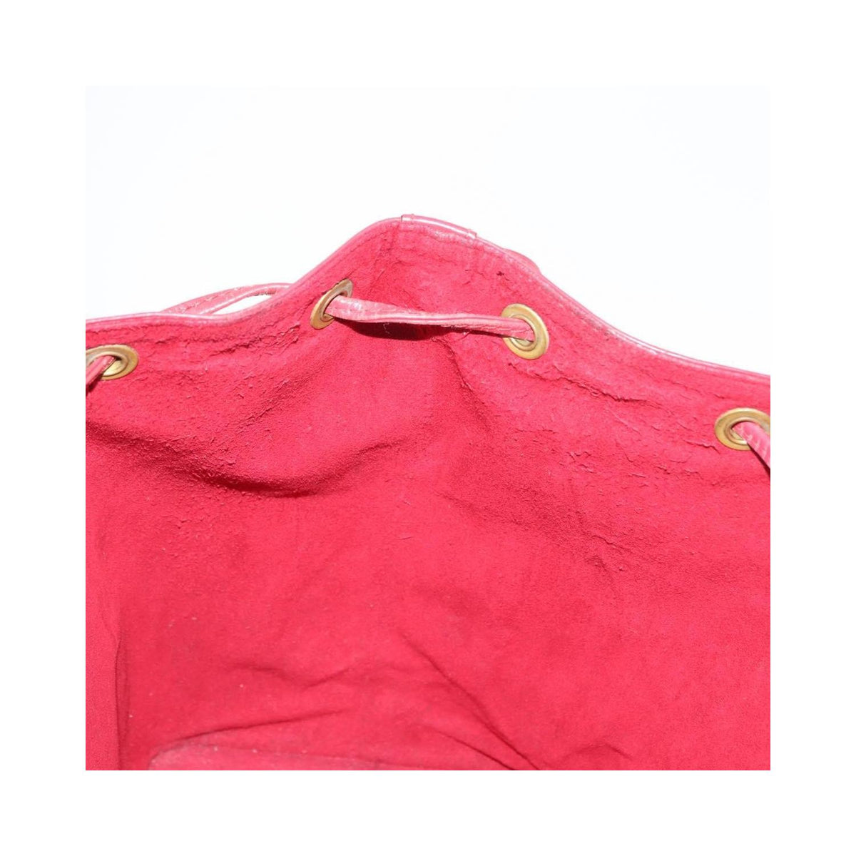 Sac Porté Épaule Louis Vuitton Petit Noe Medium Cuir - Rouge