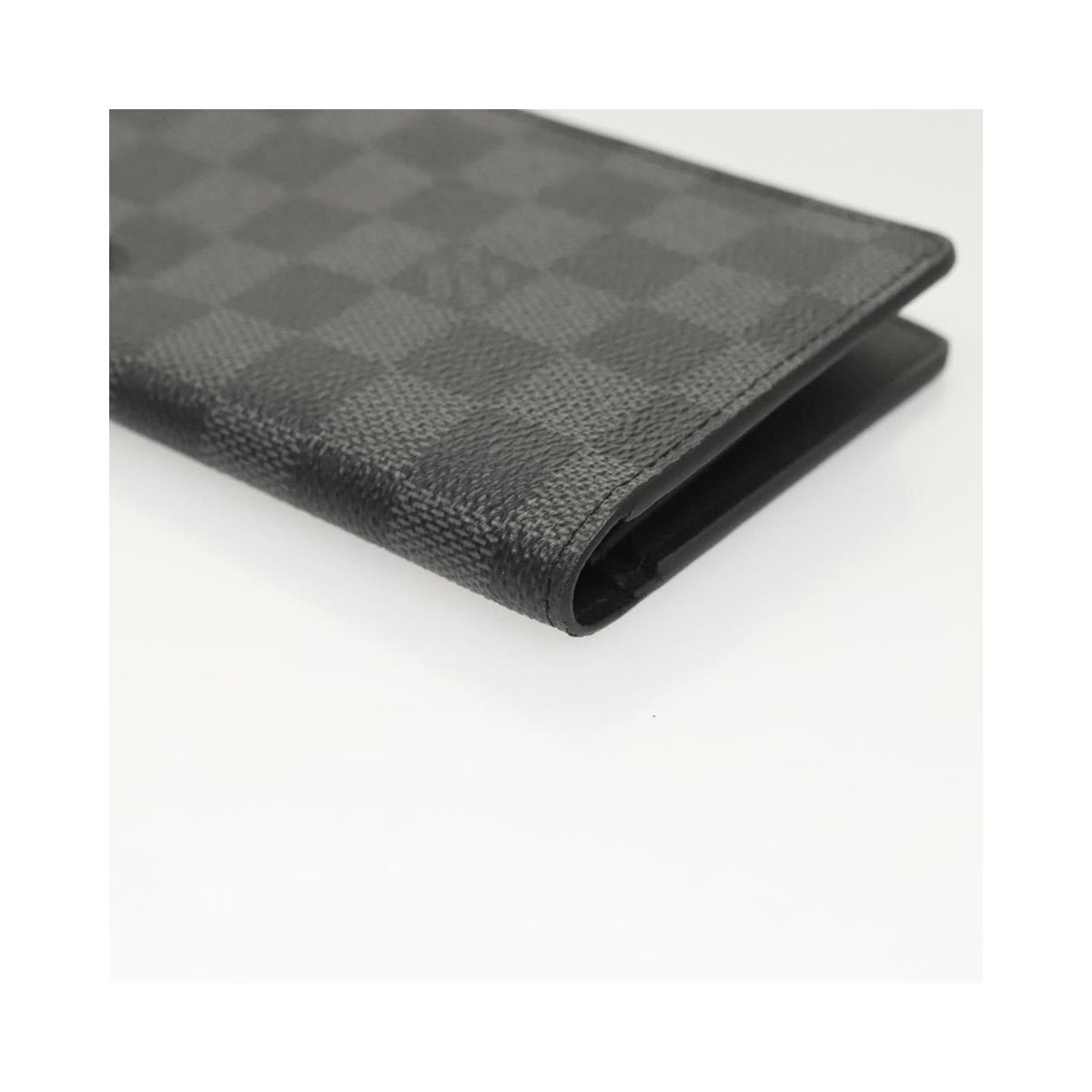 Portefeuille Louis Vuitton Brazza Long Bifold Toile - Gris