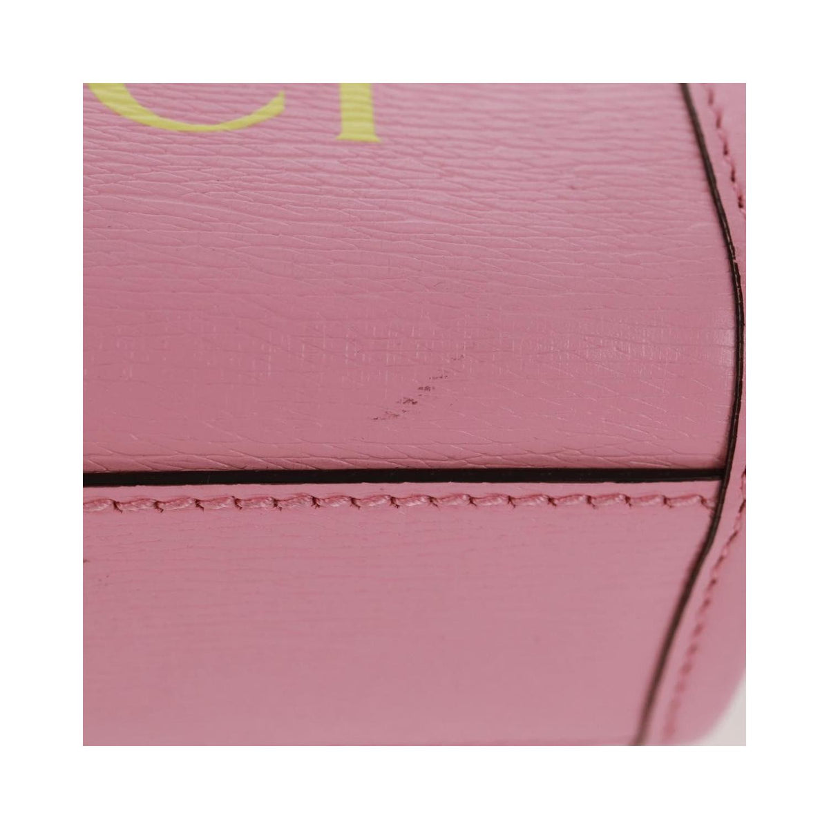 Cabas Gucci Vertical Tote Mini Cuir - Rose