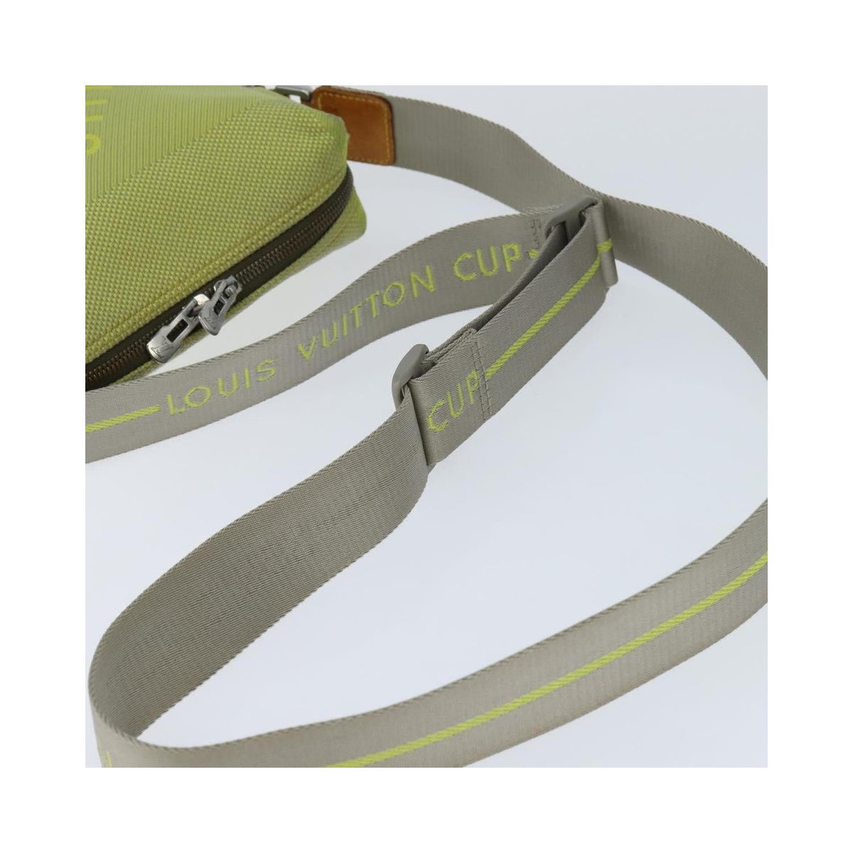 Sac Porté Épaule Louis Vuitton Cup Weathery Bag Toile - Jaune