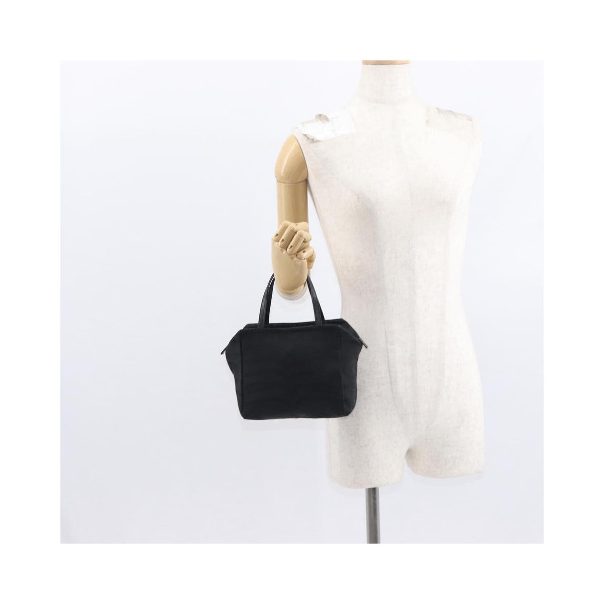 Sac À Main Fendi Vintage Handbag Toile - Noir